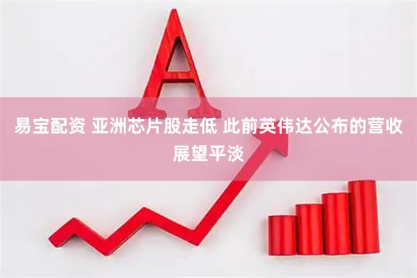 易宝配资 亚洲芯片股走低 此前英伟达公布的营收展望平淡